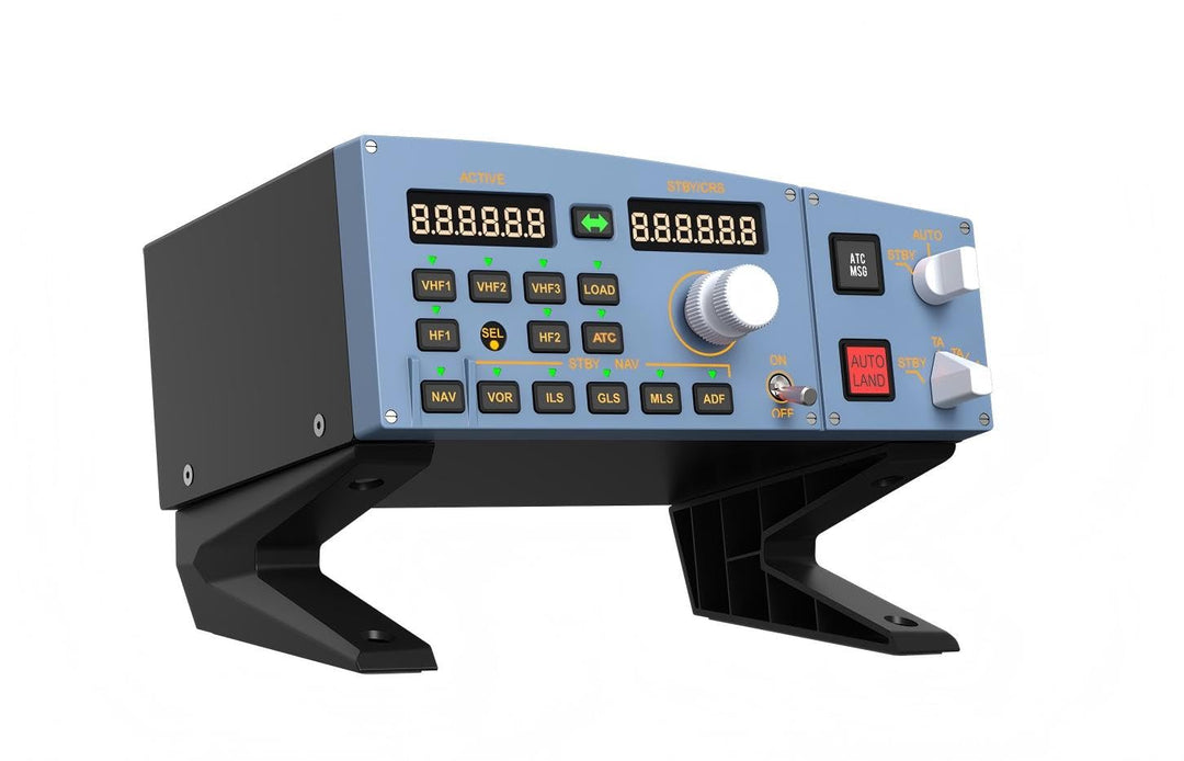 WINGFLEXSIM A320RMP CUBE Flugsimulator Radio Management Panel mit RMP/ATC/TCAS & Side Panel Funktion