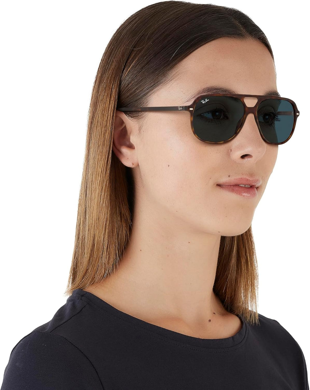 Ray-Ban Herren 0RB2198-902/R5-56 Sonnenbrille, Havana, 56