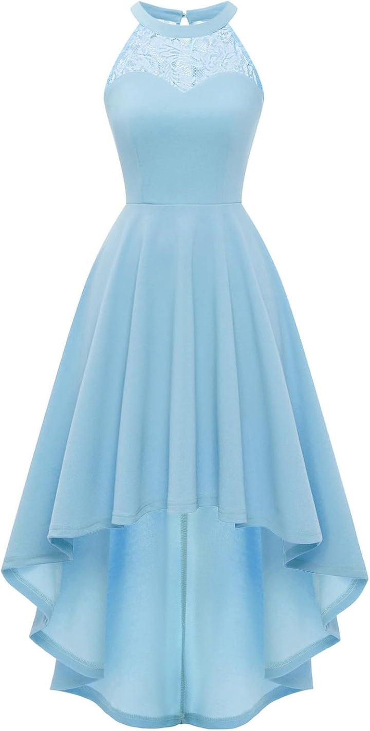 Bbonlinedress Damen Classic Cocktailkleid XS Hi-lo Blue, XS Hi-lo Blue