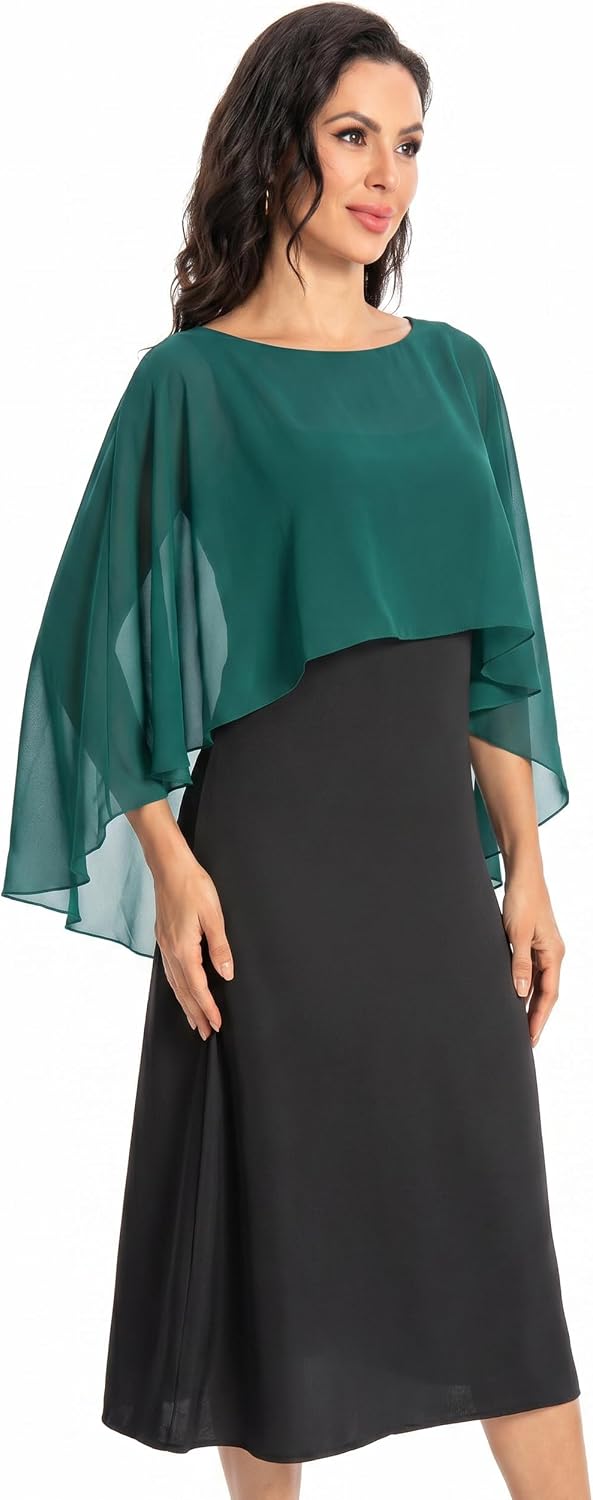 Baoqiya Damen 100 cm Einheitsgrösse Tealgreen, Einheitsgrösse Tealgreen