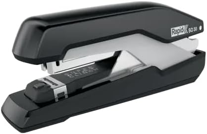 Rapid 5000546 Tacker Super Flachheftgerät (30 Blatt, Mühelos, Omnipress, Hochwertiges Ergonomisches