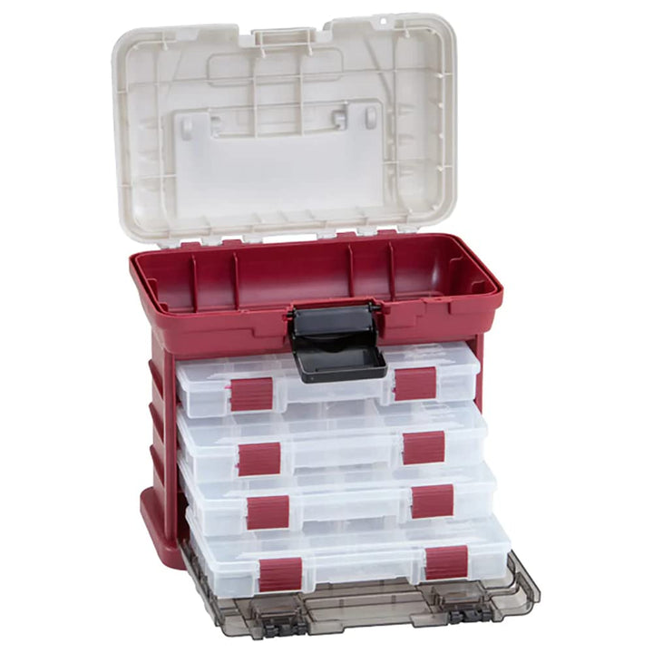 Plano 4-by Rack System Red Metallic/Gray, Red Metallic/Gray