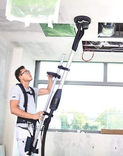 Festool Langhalsschleifer LHS-E 225 EQ PLANEX (mit Schleifteller, Klettverbinder, Transporttasche)