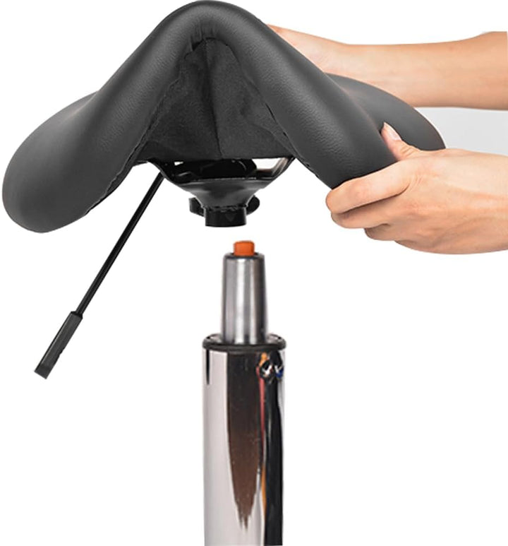 Mingone Sattelhocker Drehhocker Sattelstuhl Höhenverstellbar Bürohocker Ergonomischer Praxishocker m