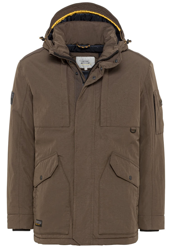 camel active Herren Jacket 31 Dark Brown, 31 Dark Brown