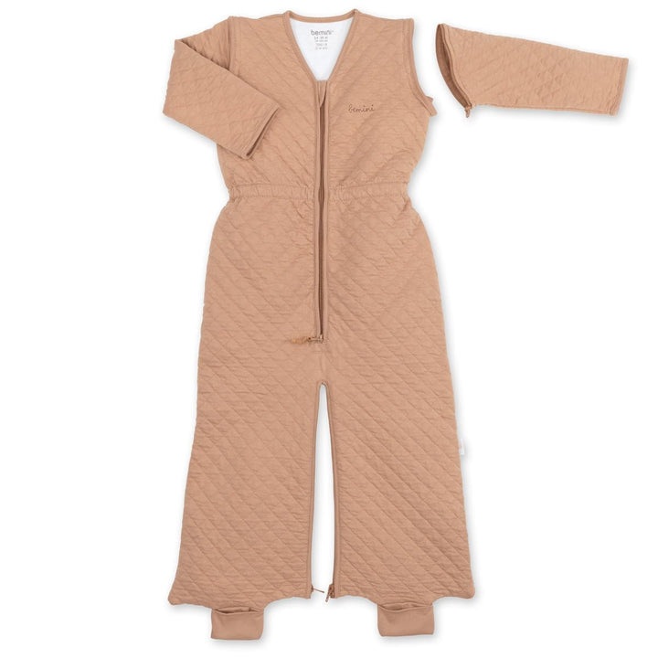 BEMINI Schlafsack 24-36 Monate Pady quilted jersey tog 1.5 Beige, Beige