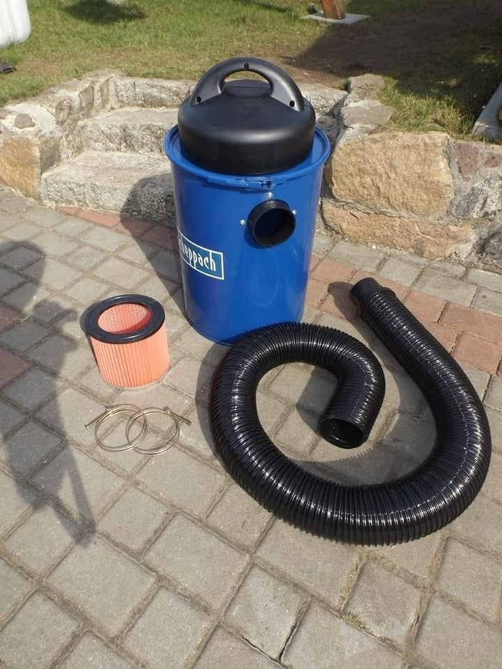 Scheppach Absauganlage HA1000 (1100 Watt, Luftleistung: 183m³/h, Füllmenge: 50 L, Schlauch- Ø/-länge