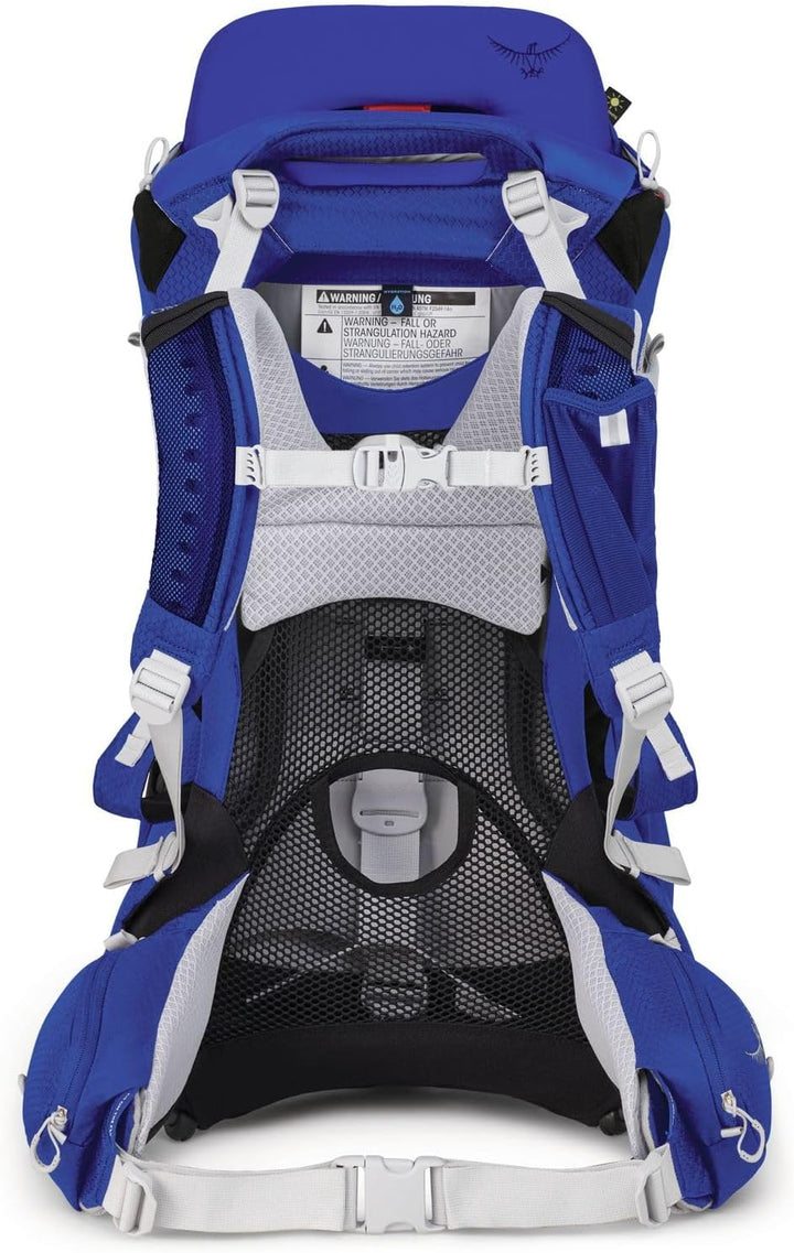 Osprey Poco Plus Kindertragerucksack zum Wandern, Unisex Einheitsgrösse Blue Sky, Einheitsgrösse Blu