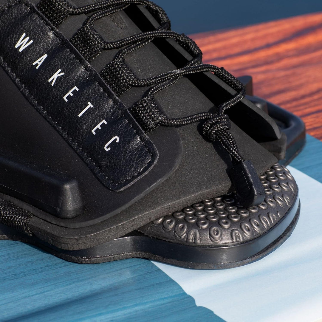 Waketec Wakeboard Bindung Onset, Grössen 34-47 EU - S/M, L/XL, grosser Verstellbereich, Anfänger-Bin