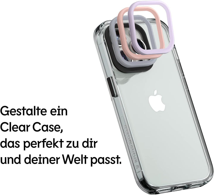 RhinoShield Crystal Clear Case kompatibel mit [iPhone 12/12 Pro] | Fortschrittliche Vergilbungsresis
