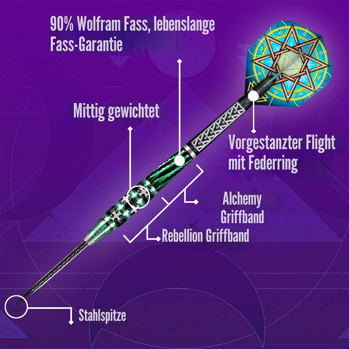 Shot Celt Druid 90% - Steeldarts 23 Gramm, 23 Gramm