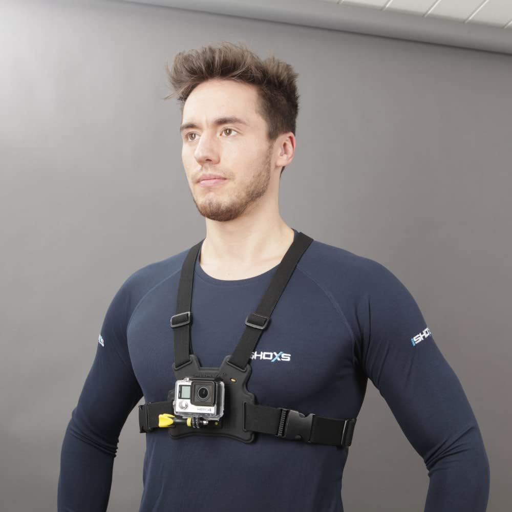 iSHOXS Taktsang Prowear Brustgurt-Halter | Komfortable, Verstellbare &amp; Universelle Passform | Action