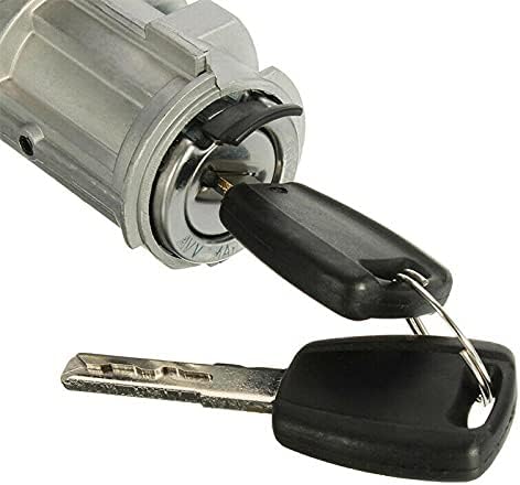 FanPaYY Lenkradschloss Starterschalter mit Doppelschlüssel Zündschloss 5-polig 4162HN Für Peu-geot B