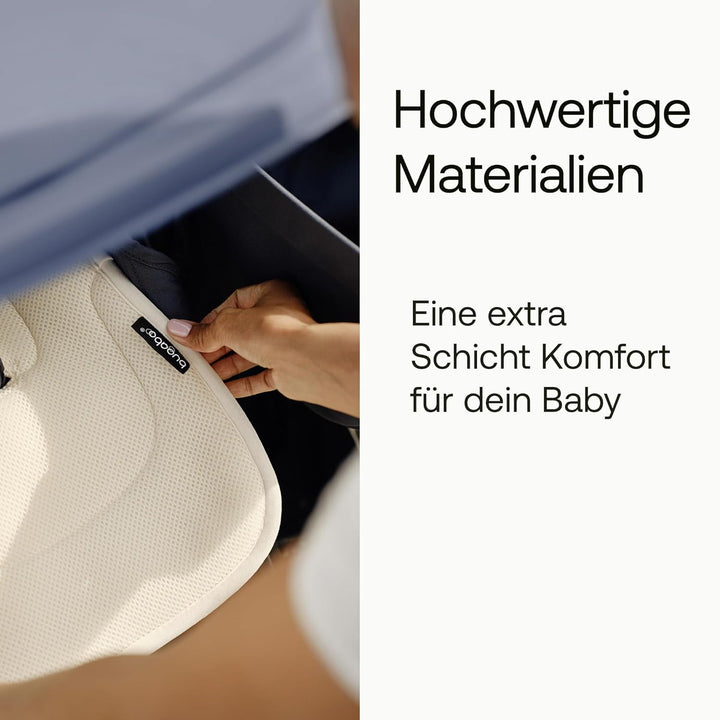 Bugaboo Duo-Komfort Sitzauflage für vier Jahreszeiten, verbesserte Passform, kompatibel mit allen Bu
