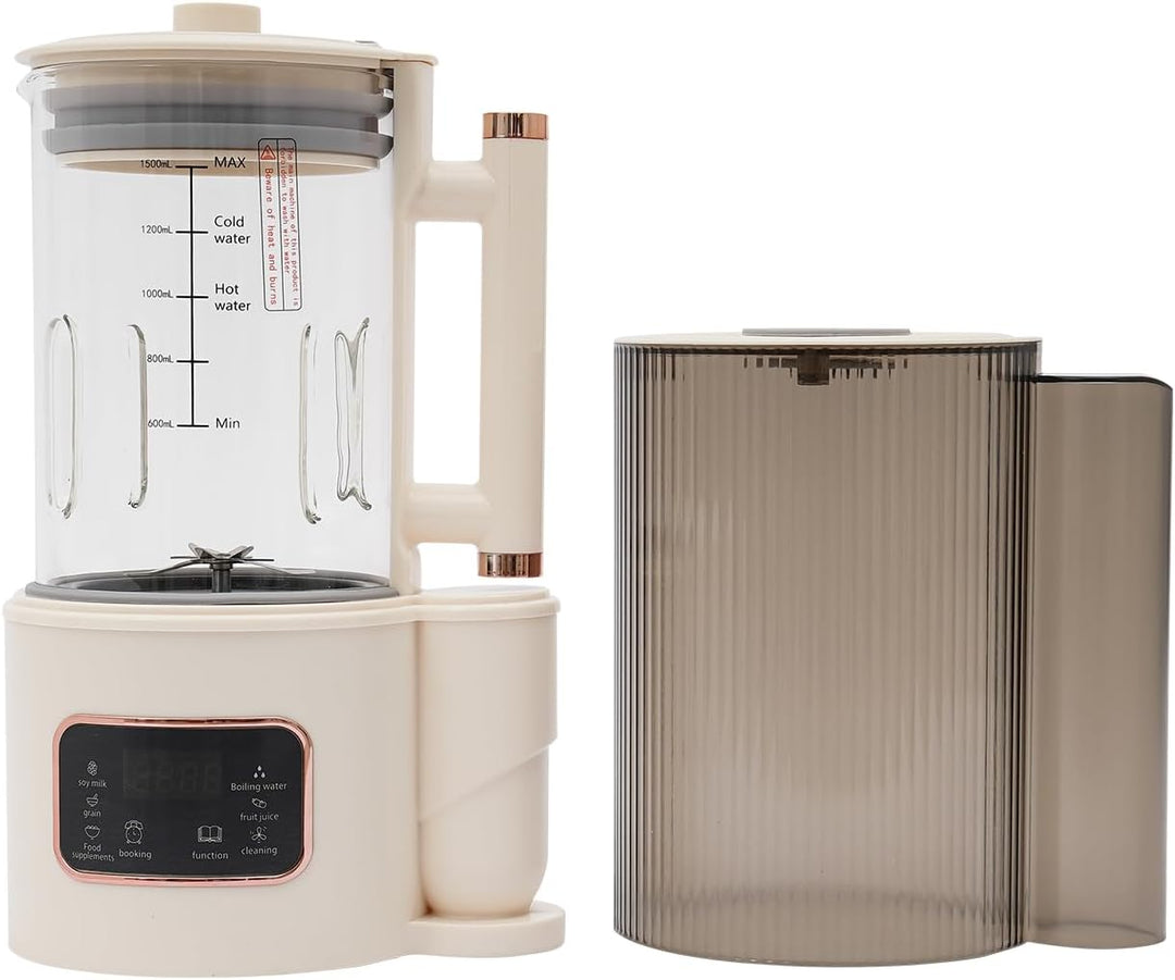 Sojamilch-Maschine, Automatische Sojamilchmaschine, Max. Kapazität 1500ML, Sojamilchbereiter Entsaft