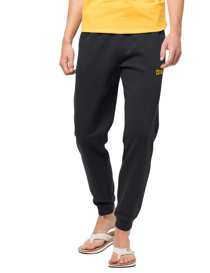 Jack Wolfskin Herren Trainingshose Essential Sweat Pants M S Schwarz, S Schwarz