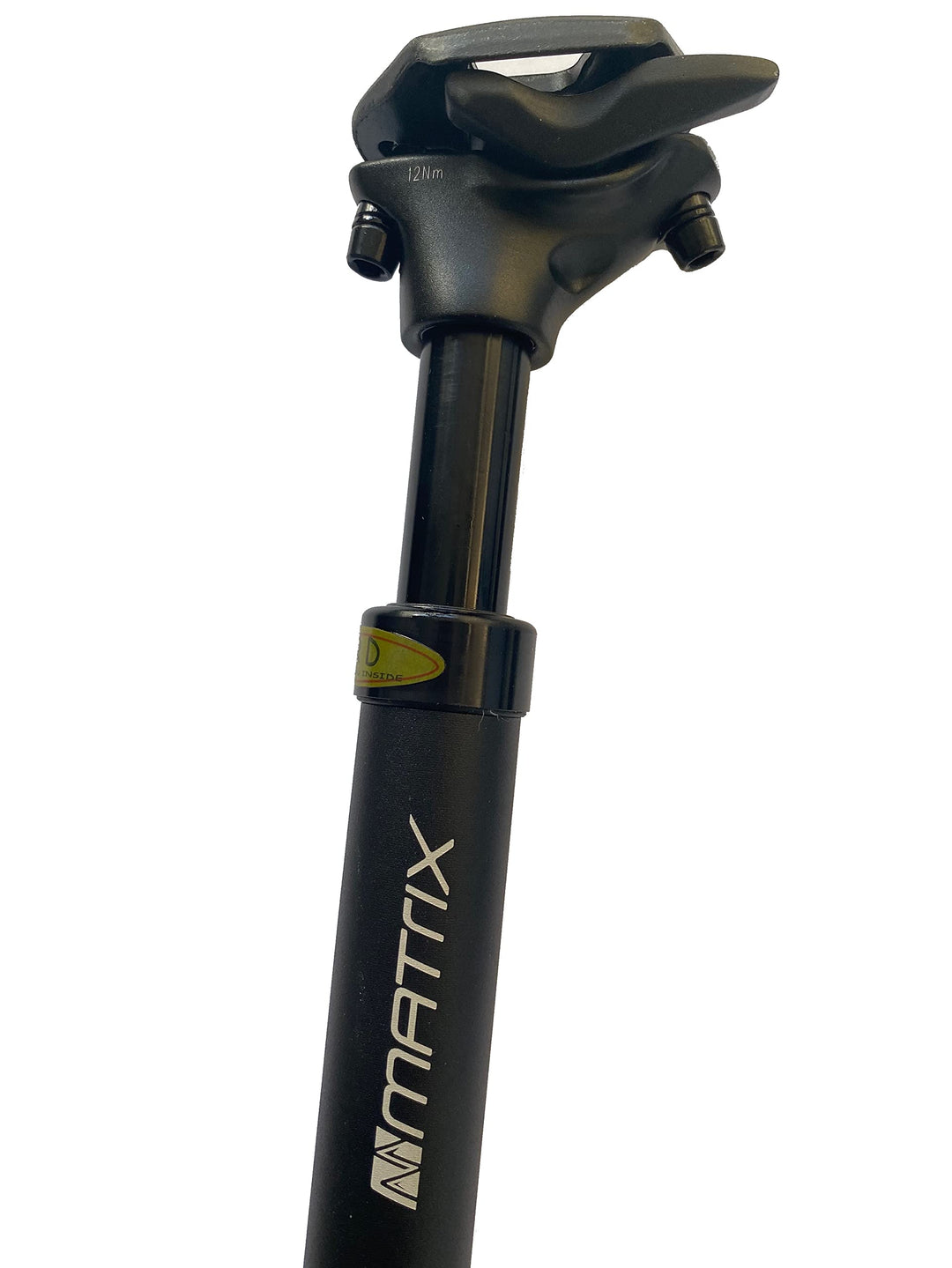 Matrix SP28 Fahrrad Federsattelstütze 27,2 mm, Sattelstütze gefedert einstellbar für E-Bike, MTB