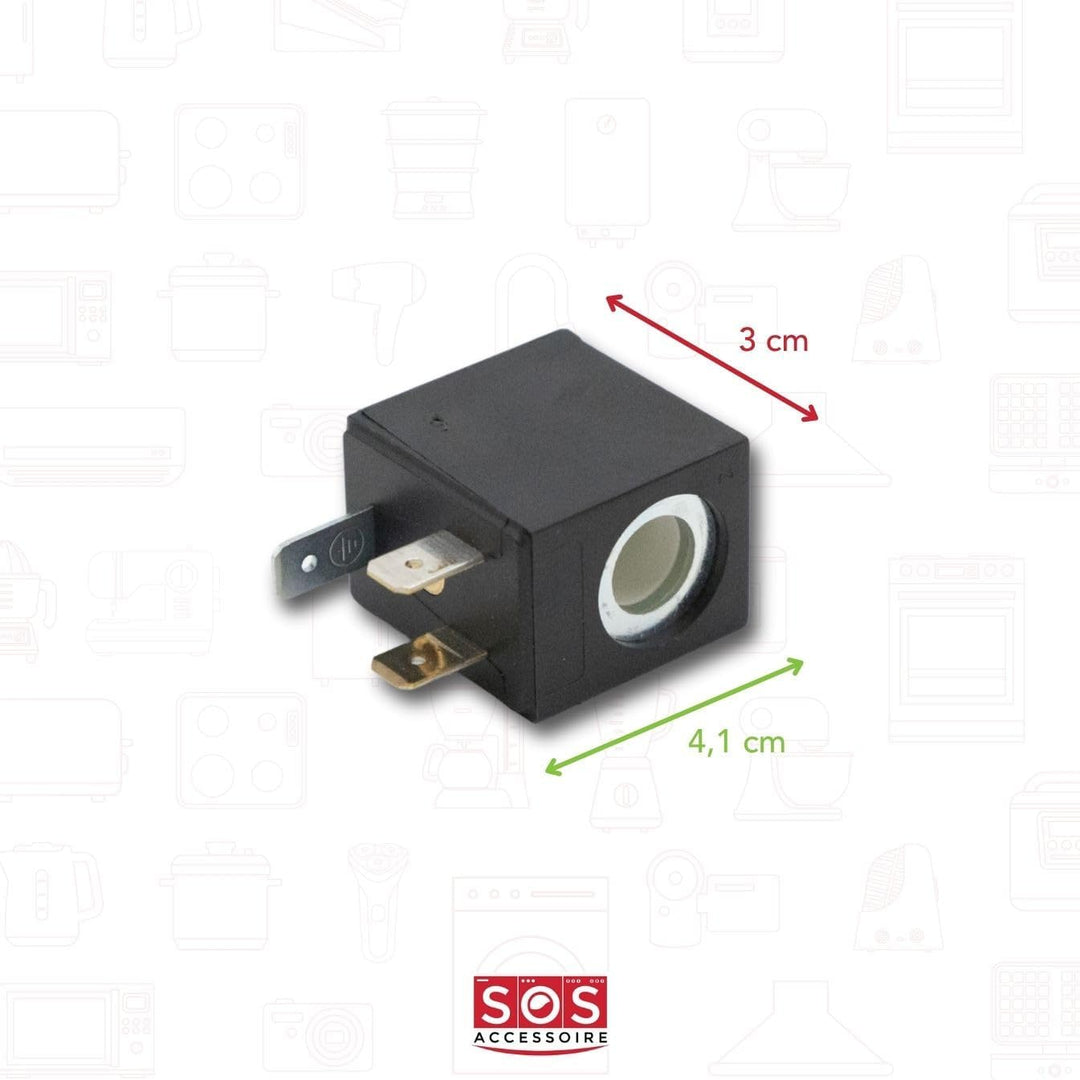 SOS ACCESSOIRE Magnetventilspule für Dampfbügelstation, Bügeleisen CS-00094113, CS-00135126 Astoria,