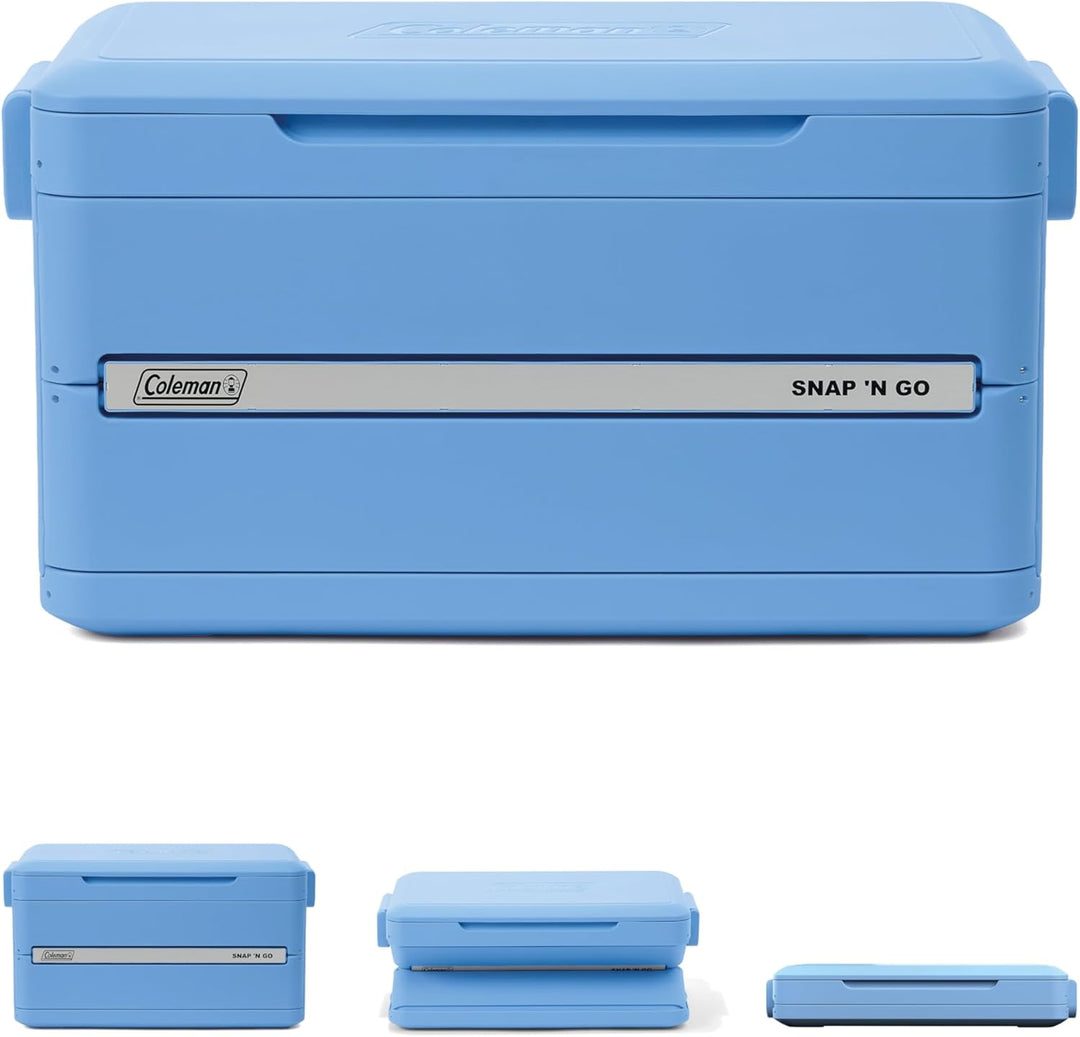 Coleman Snap 'N Go 35QT Faltbare Kühlbox | Isolierte Hartschalen-Eisbox | 33 Liter |Hält EIS bis zu
