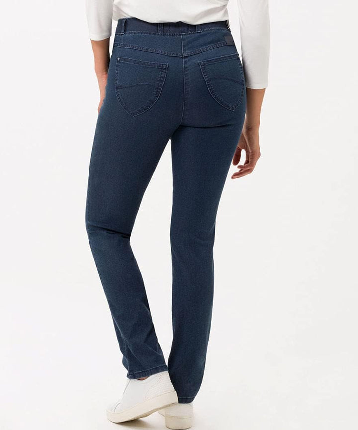 Raphaela by Brax Damen Style Lavina Rundum Schlupf Denim Super Slim Jeans 36K Dark Blue, 36K Dark Bl