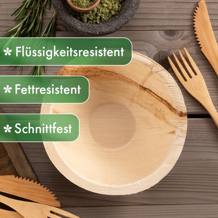 PAPSTAR Palmblatt-Schale"pure" rund 425 ml