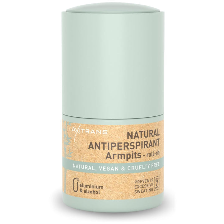 Axitrans Natürliches Deo Herren und Damen - Antitranspirant Deoroller - Langanhaltender Schweissschu