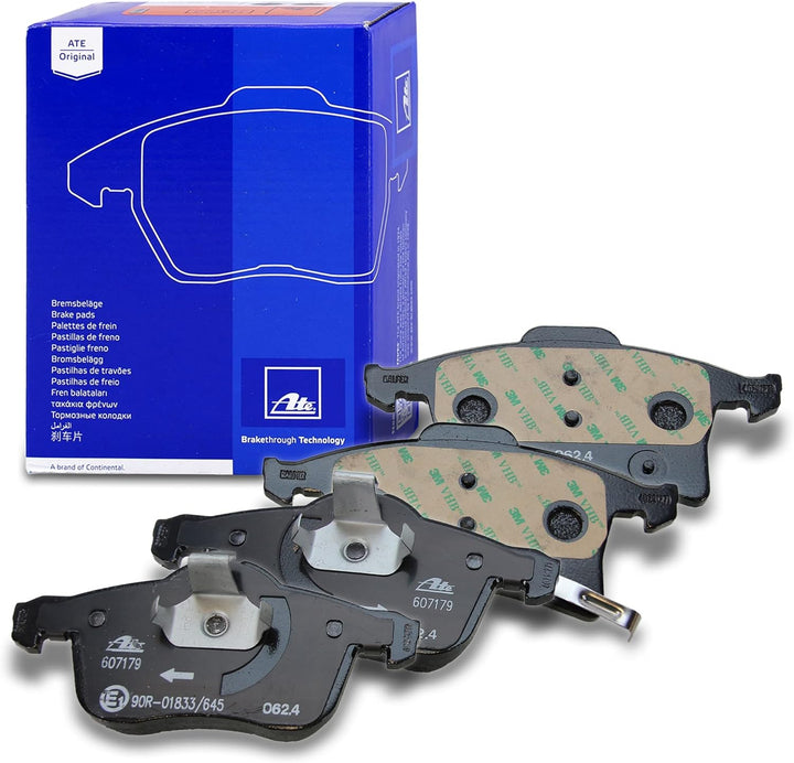 ATE Bremsenset inkl Bremsscheiben Vorne Ø 308 mm Belüftet + Hinten Ø 264 mm Voll + Bremsbeläge Vorne
