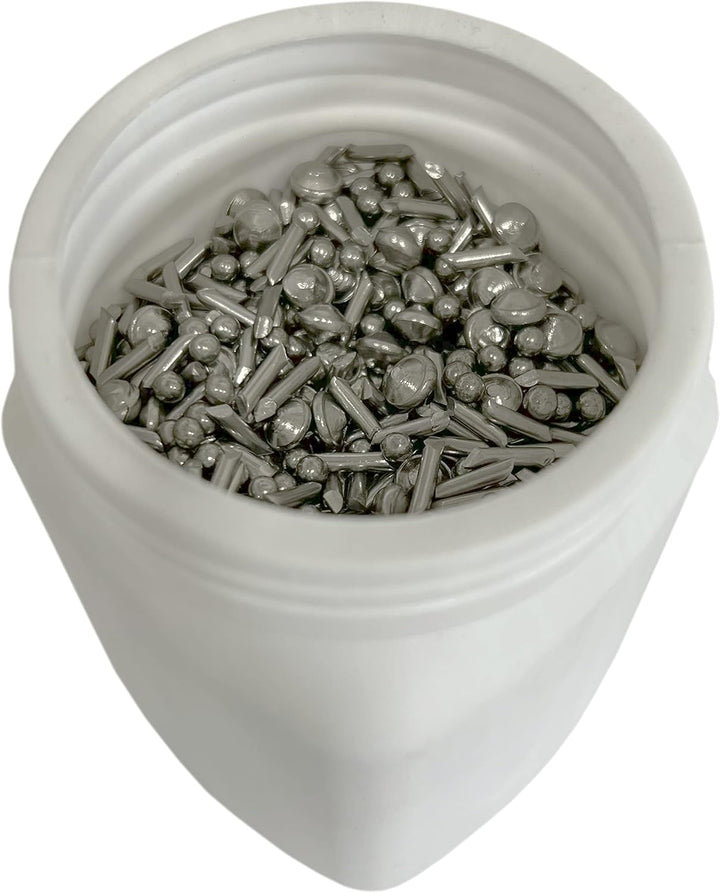 Mixed Stainless Steel media bearings Shot Tumbling tumbler polishing metal 1kg by Jewellers Tools