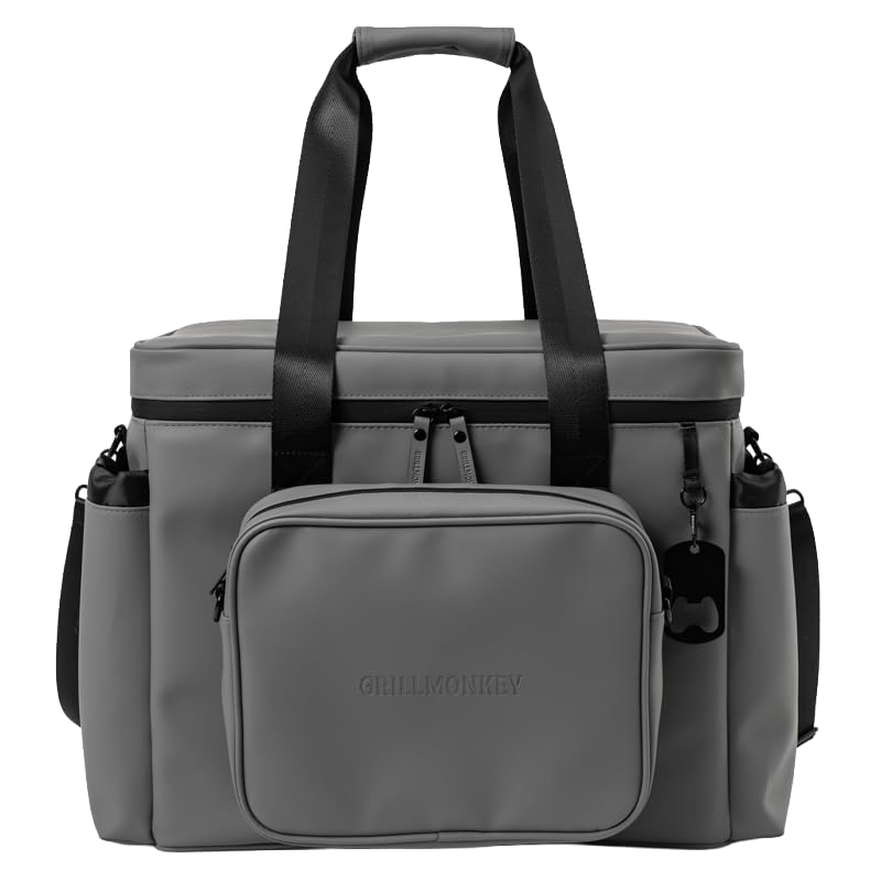 Cool Kong Kühltasche 40L mit Abnehmbarer Body-Tasche, Premium Thermotasche auslaufsicher mit Flasche