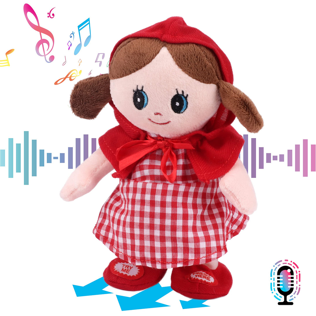 Hopearl Sprechende Singende Puppe Wiederholt Gesagtes Laufend Elektrisch Interaktiv Animiertes Spiel