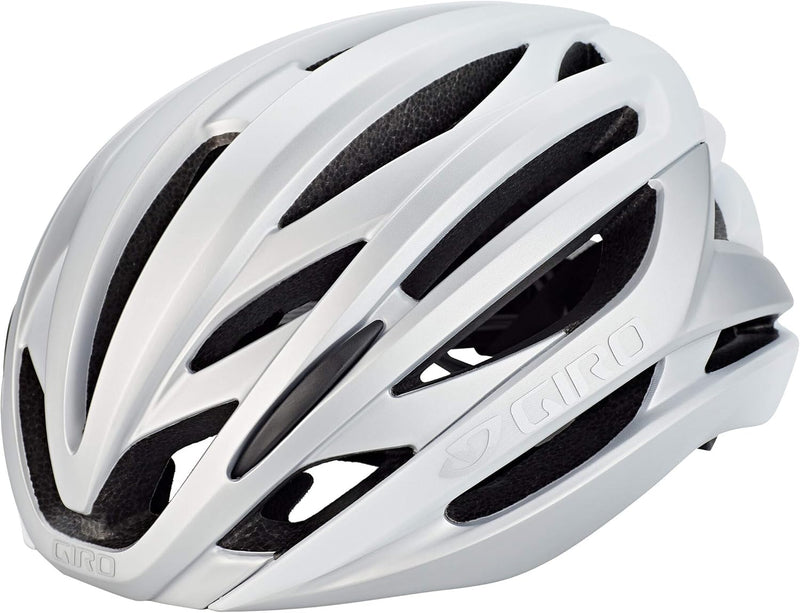 Giro Unisex – Erwachsene Syntax Fahrradhelm Road S | 51-55cm Matte White/Silver, S | 51-55cm Matte W