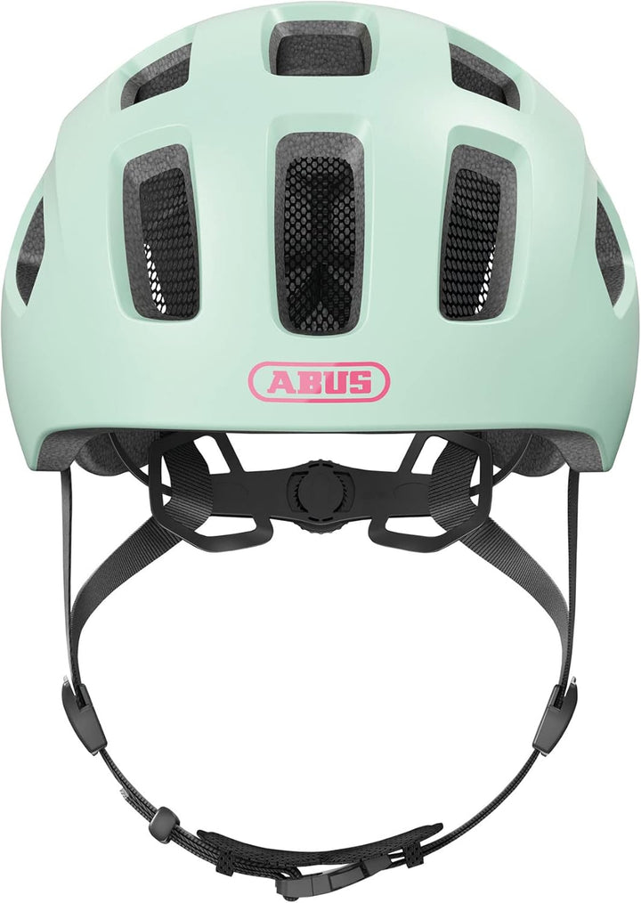ABUS Fahrradhelm Youn-I 2.0 - mit Licht für Kinder, Jugendliche und junge Erwachsene - für Mädels un