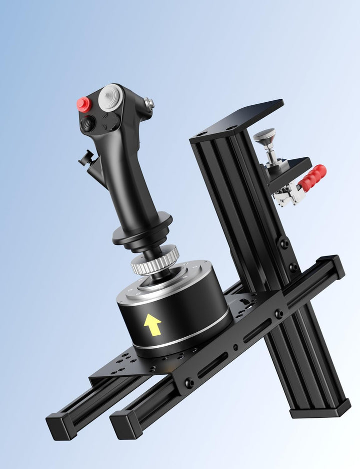 2er-Set Tischhalterung für Flight Sim HOTAS - Kompatibel mit Logitech X56/X52/X52 Pro, Thrustmaster