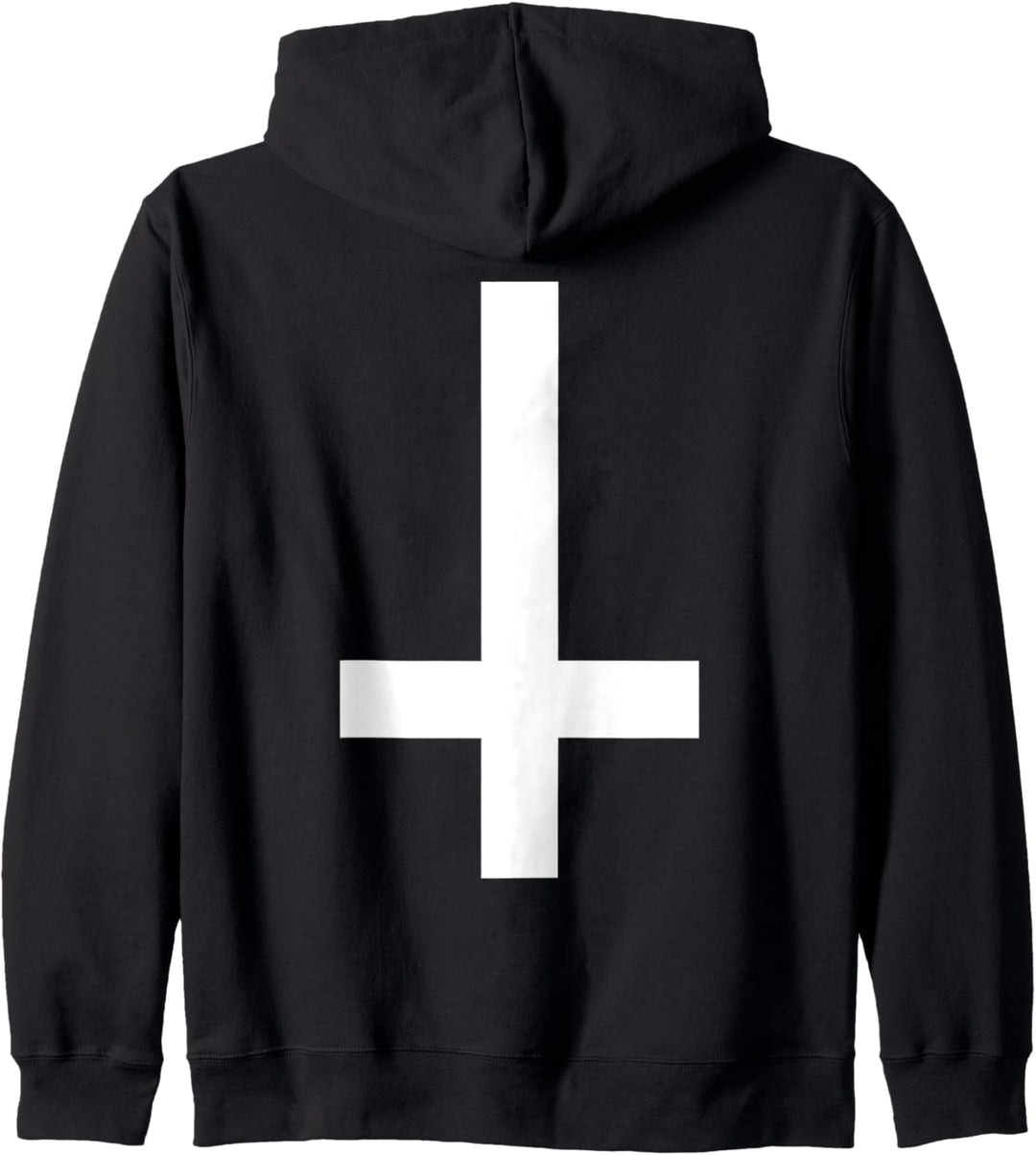 Invertiertes Kreuz Antichrist Pagan Goth Satan Vamp Kapuzenjacke