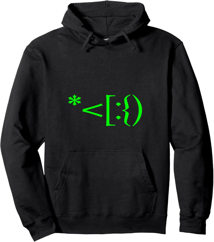Lustiger Weihnachtsmann Computer Geek Techie Nerd Weihnachten Witz Pullover Hoodie