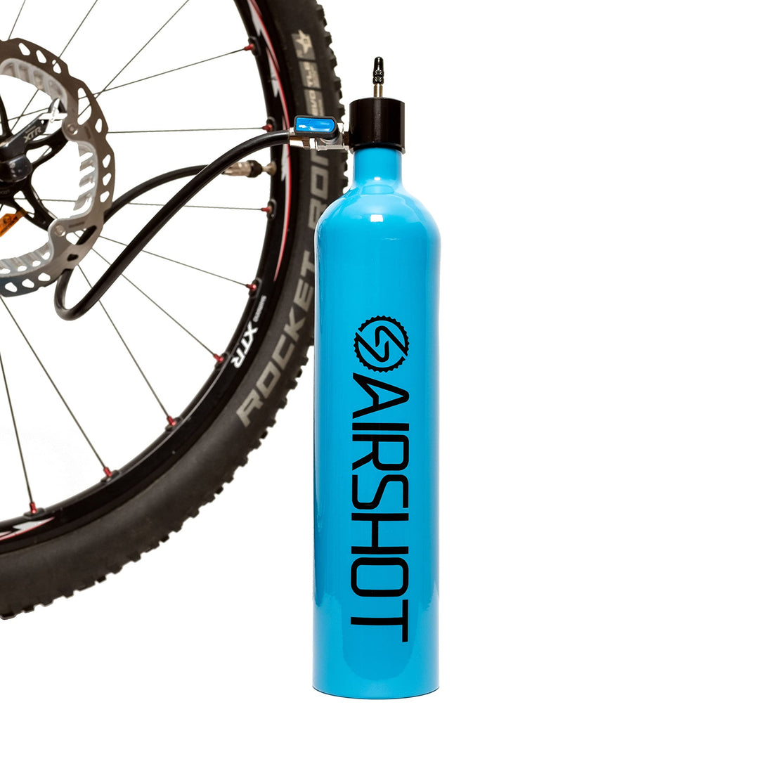 Airshot Tubeless-Pumpe blau