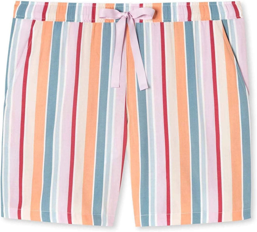 Schiesser Damen Kurze Schlafhose Pyjamaunterteil 36 Mehrfarbig, 36 Mehrfarbig