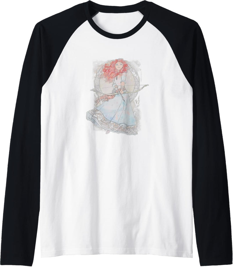 Disney Brave Merida Watercolor Nouveau Raglan