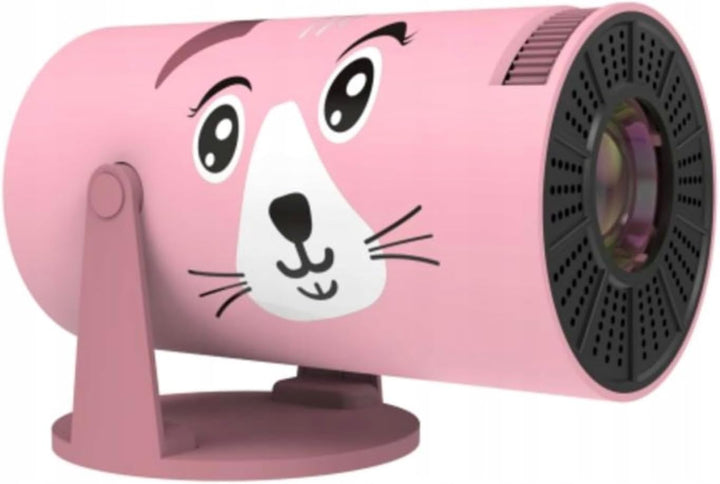 KIANO Kid Cat Kinderprojektor HD 720p | Android | WLAN | HDMI USB AV | Keystone Auto &amp; Manuell | 3W