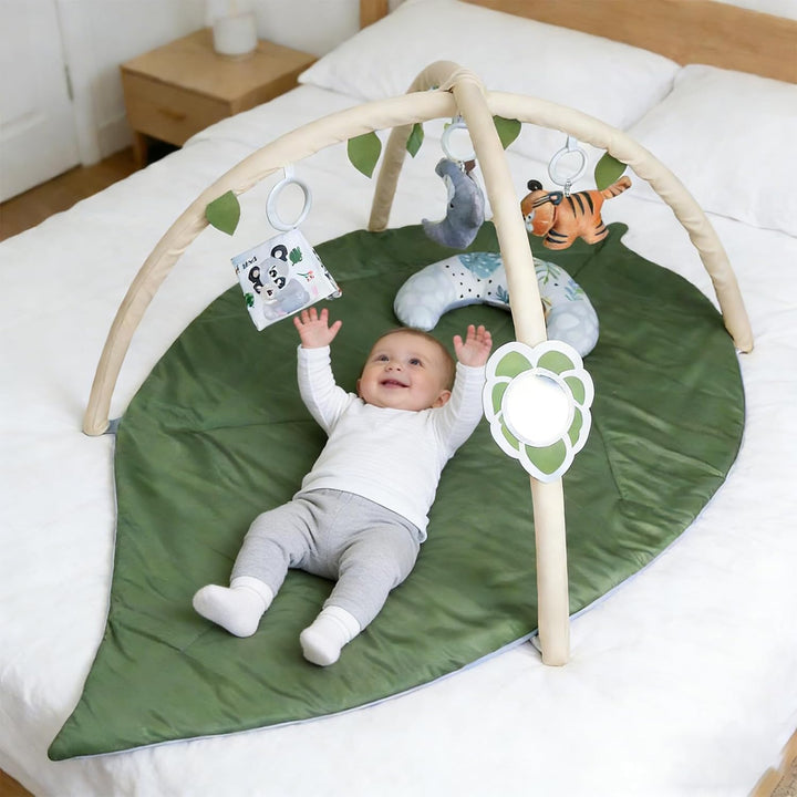 Baby Spielbogen Baby Spieldecke mit Musik & Lichtern ，Pädagogisches Spielzeug für Baby & Kleinkinder