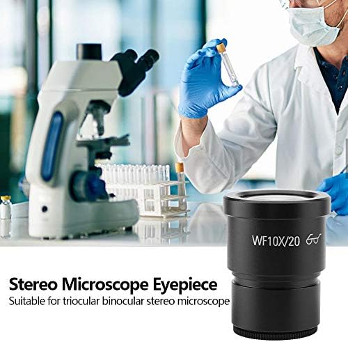 Mikroskopobjektiv, 1 STÜCKE WF10X / 20 Weitfeld Stereomikroskop Okulare Montagegrösse 30mm