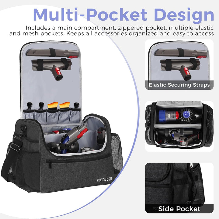 Vakuum-Aufbewahrungstasche für Auto und Boot, kompatibel mit Dyson V7 – V15 – Organizer-Tasche für k