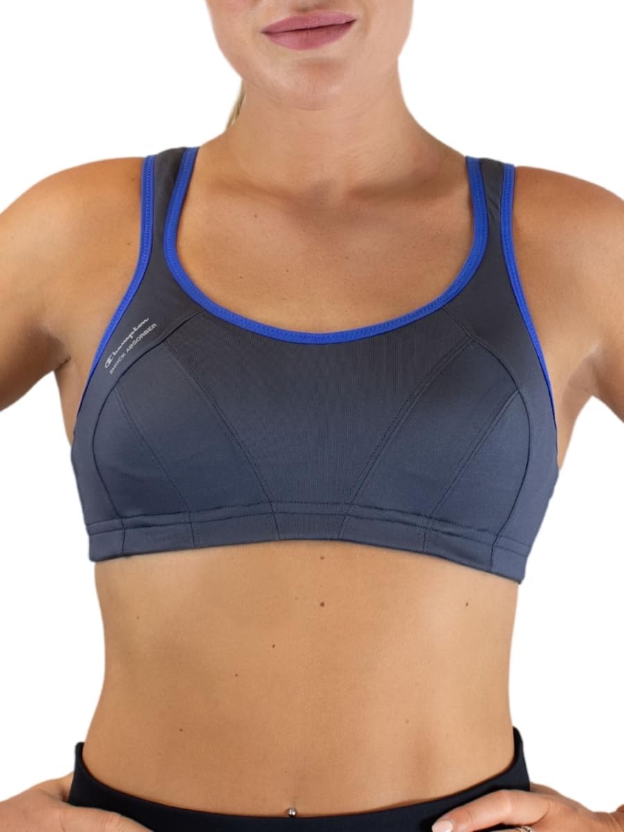 Champion Damen Sport-BH 65D Blau, 65D Blau