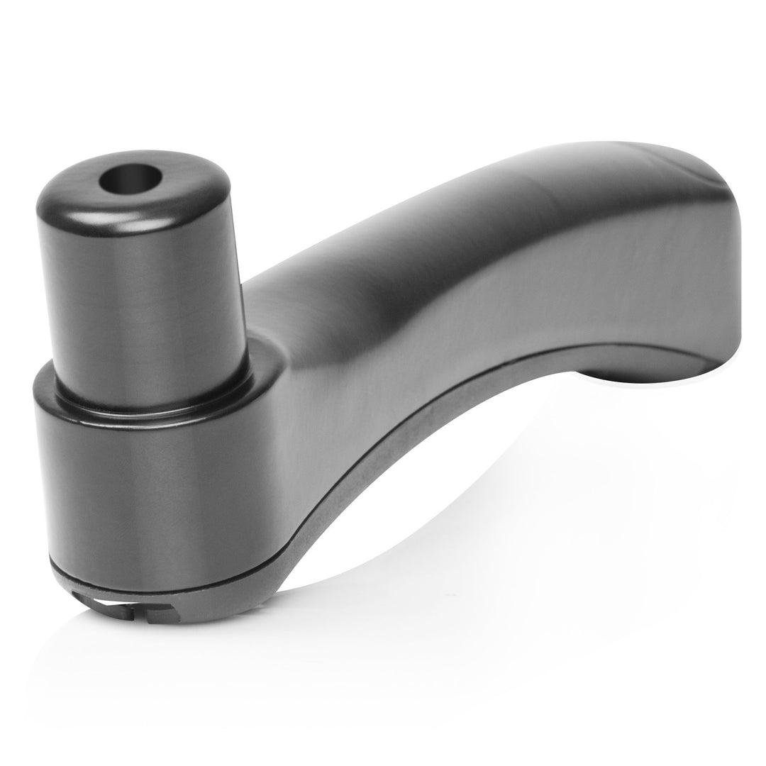 Duronic DM45/55ARM Single, Zusatzarm aus Aluminium, 26cm Erweiterung, Zusätzlicher Monitorarm für Mo