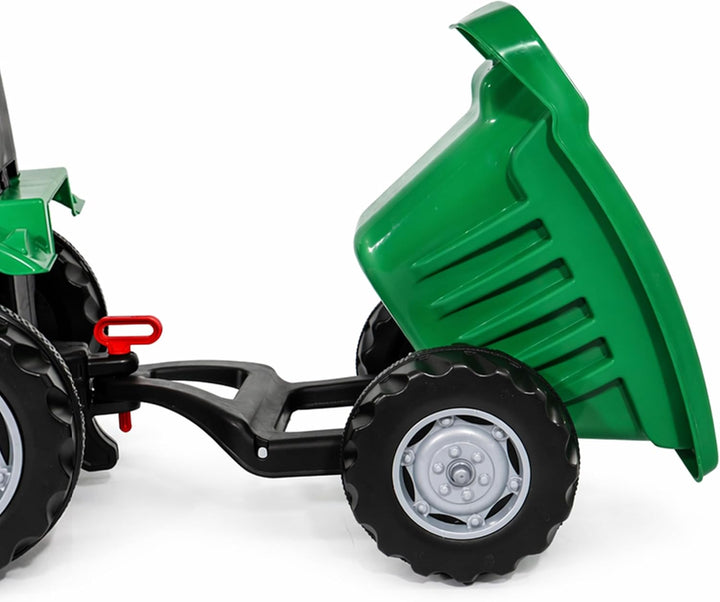 Lemodo, Anhänger für Kindertraktor, 35 kg belastbar, ab 3 Jahren, Kindertraktoranhänger, Transportan