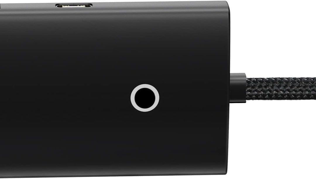BASEUS HUB Lite Series 4-in-1 Adapter (Type-C to 4xUSB-A 3.0 5Gb/s) Cable 0.25m, Black (WKQX030301)