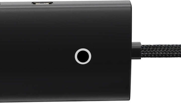 BASEUS HUB Lite Series 4-in-1 Adapter (Type-C to 4xUSB-A 3.0 5Gb/s) Cable 0.25m, Black (WKQX030301)