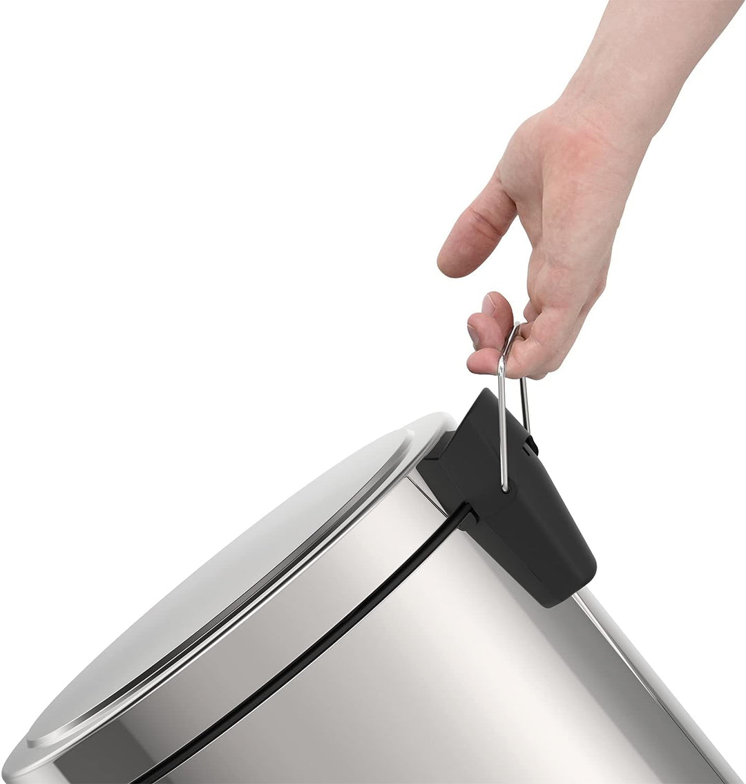 Tramontina Tretmülleimer Edelstahl, 30 l, Küchenmülleimer 30 Liter, 30 Liter