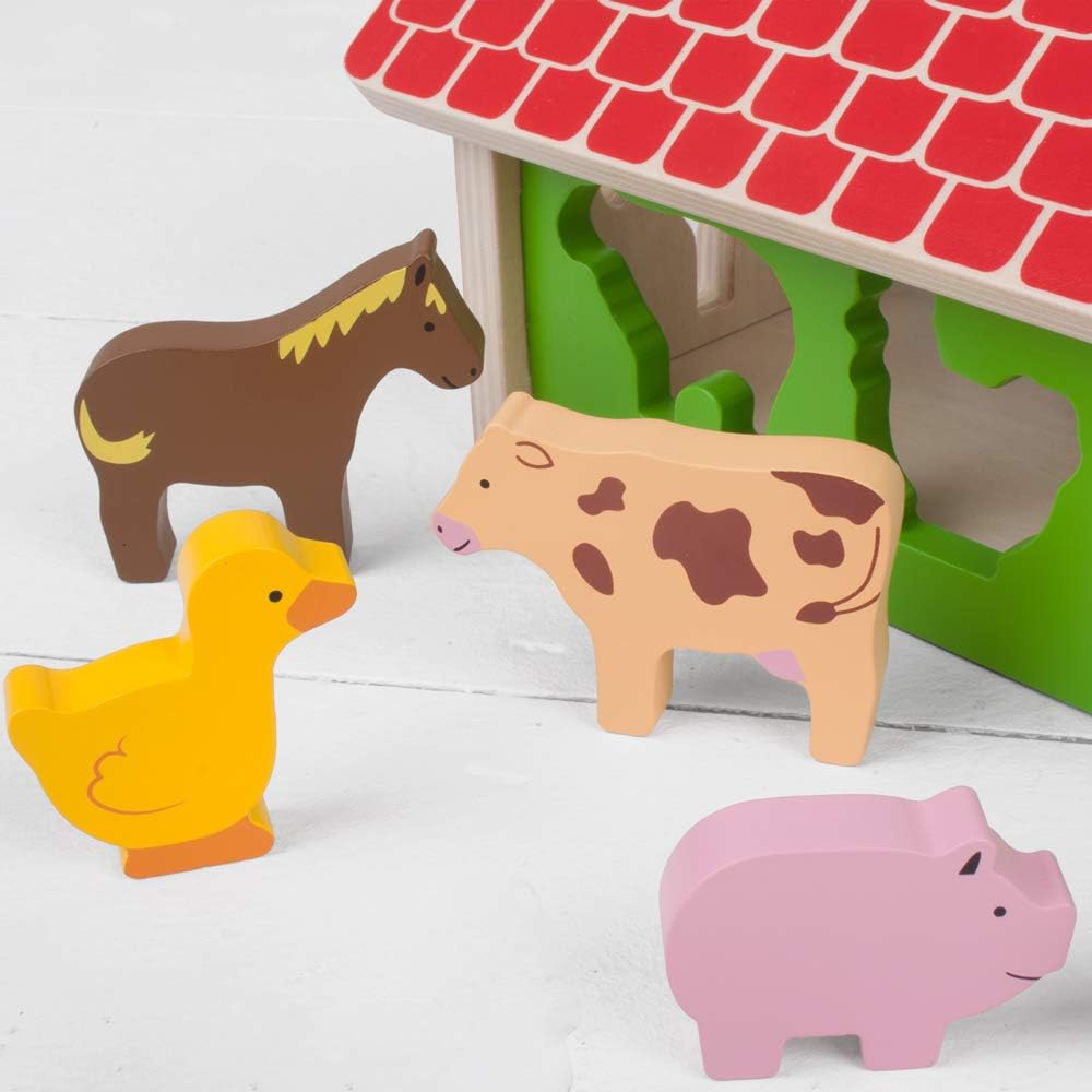 Bigjigs Toys Bauernhof-Sortierer
