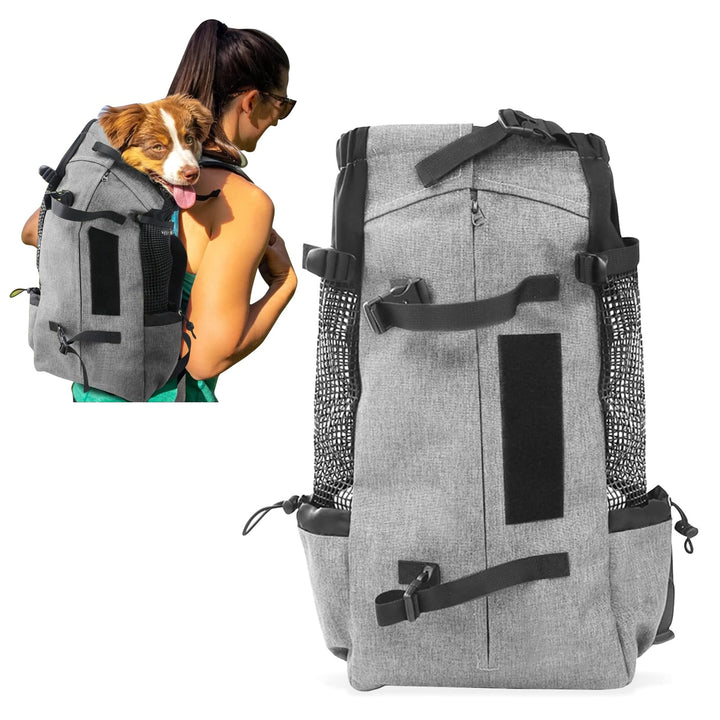 PETCUTE Hundetasche Hundetransporttasche Tragetasche für Hunde Katzen Wanderrucksack Seite Atmungsak